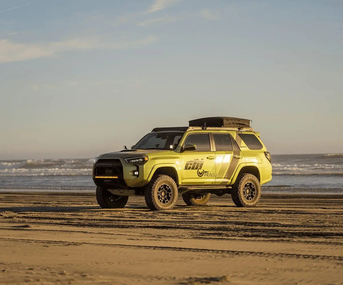 Prinsu 5th Gen Toyota 4Runner Prinsu Roof Rack Full Non-Drill - Rack-n-Roll
