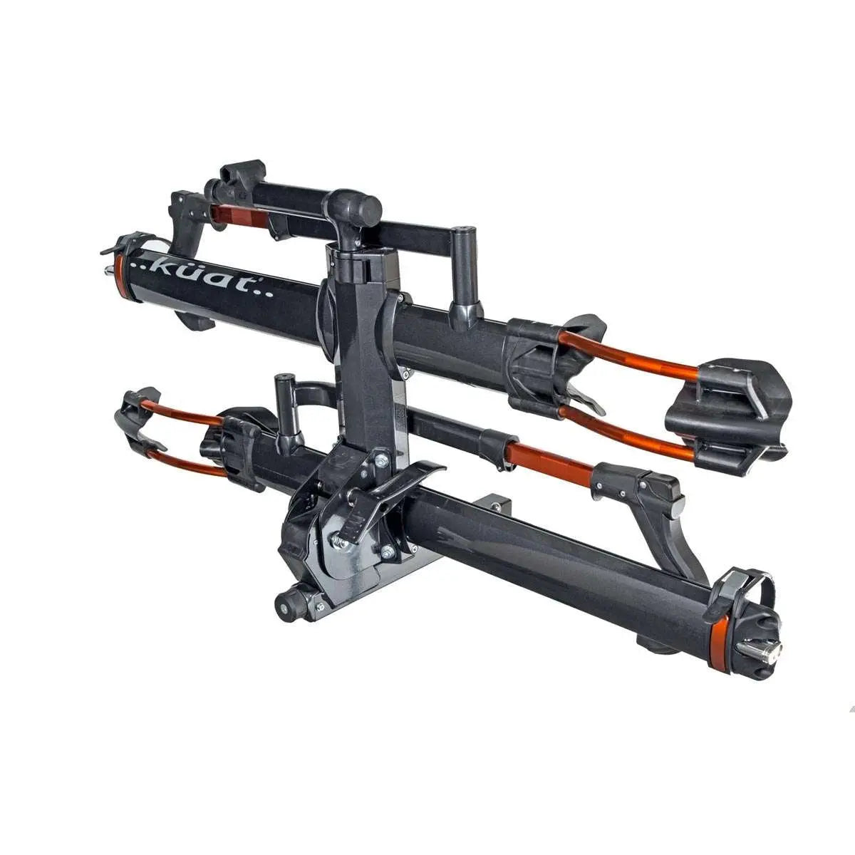 Kuat NV 2.0 - 2" - 2-Bike Rack - Gray Metallic and Orange Anodize - Rack-n-Roll