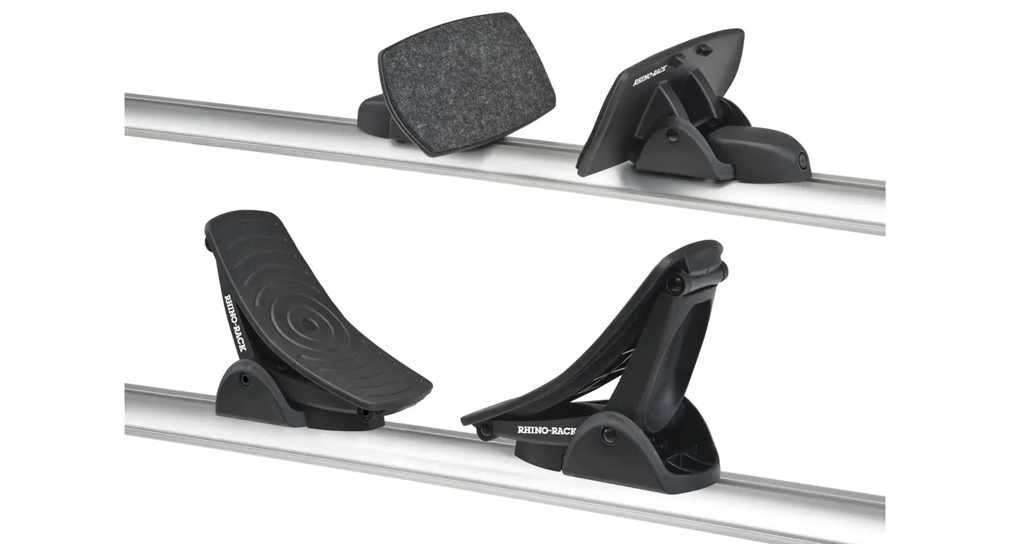 Rhino Rack Nautic 581 Kayak Carrier - Rear Loading (C-Groove) - Rack-n-Roll