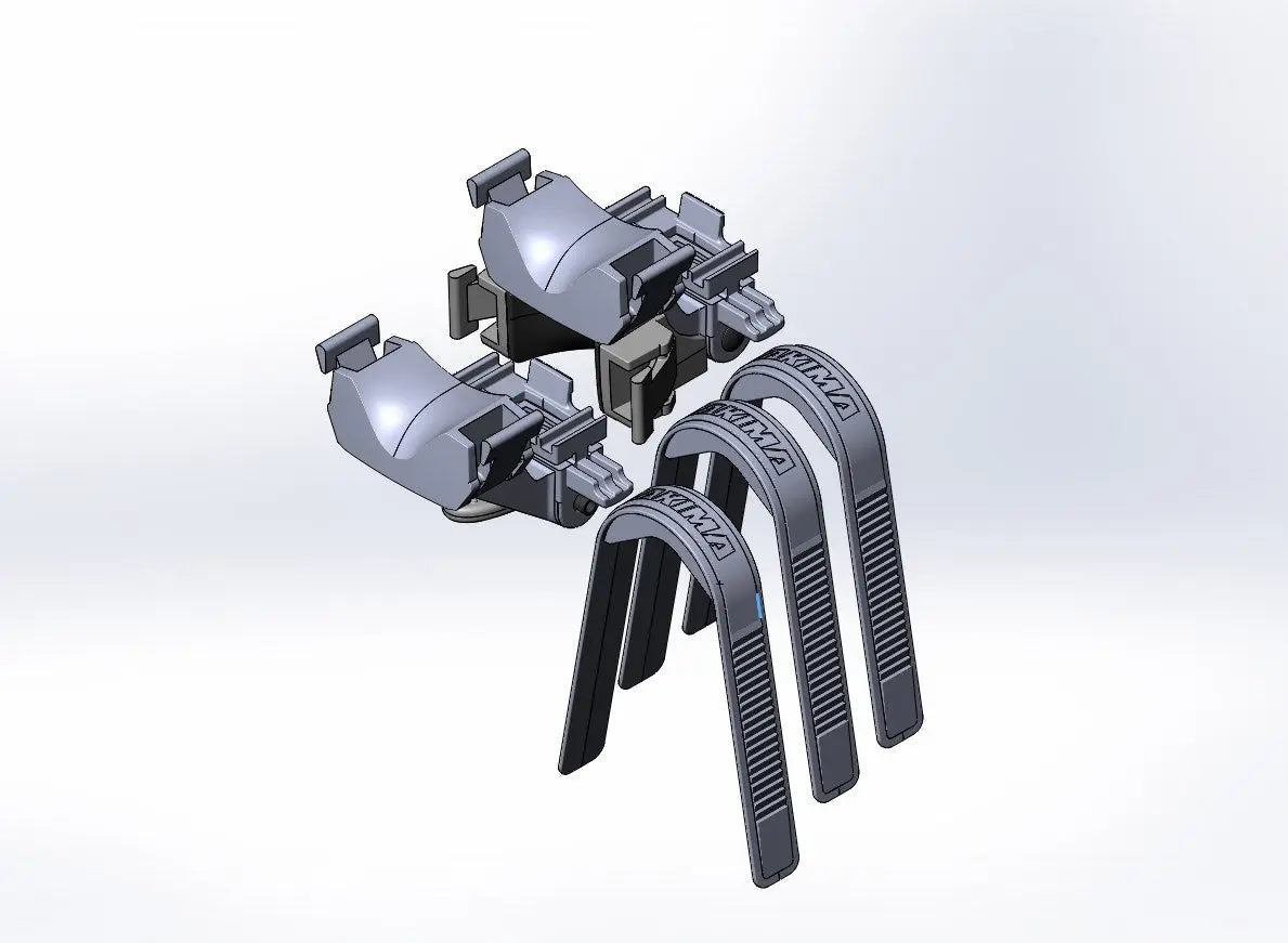 Yakima Rpl, Cradle Set W/Strips,RH(SuperCush Right Cradle Set FS/FT) - Rack-n-Roll