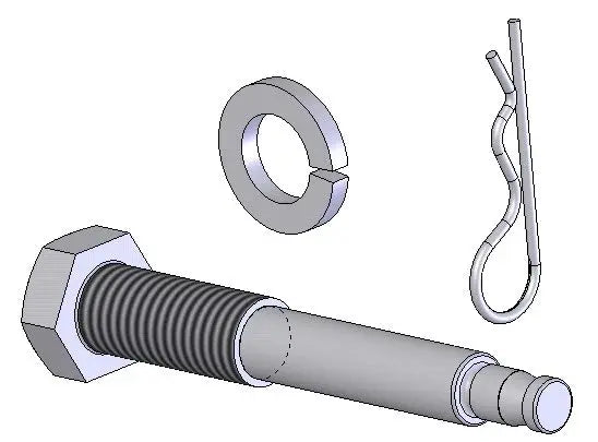 Yakima YAKIMA Hitch Pin (fat) for 2" HoldUp, Backswing - Rack-n-Roll