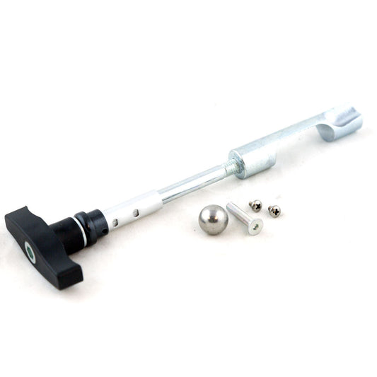 Kuat Sherpa 2.0 Cam System 2.0 with Hardware - Ball - 1.25" - Gray Metallic - NV 2.0, Sherpa 2.0 replacement part