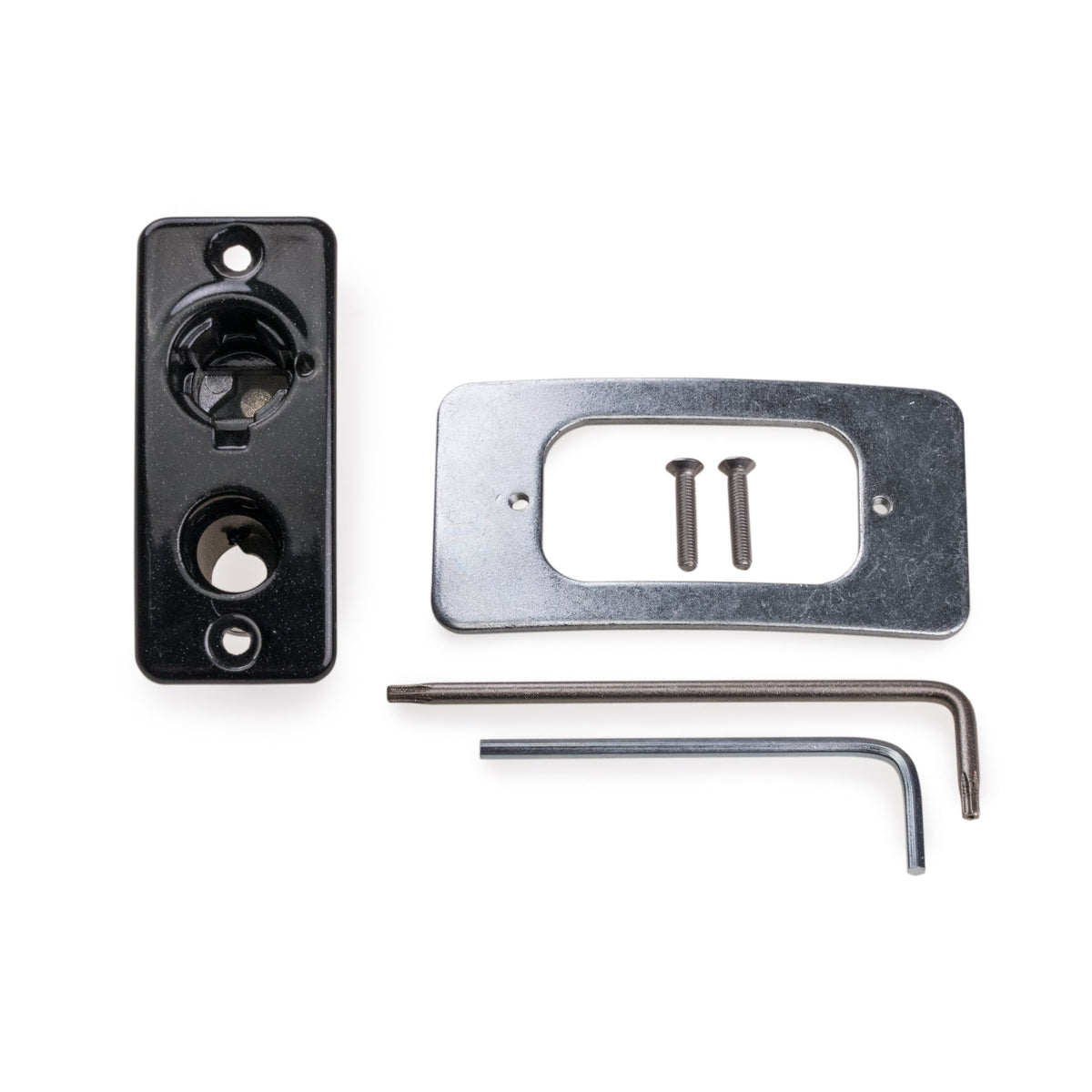 Kuat Sherpa 2.0 Lock Housing with Hardware - Black Metallic replacement part