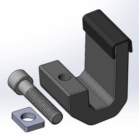 RPL Single OH/OP J-CLAMP W/HARDWARE