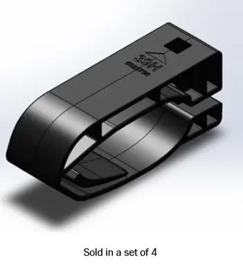 Yakima 39H MightyMount (Set of 4) -  Rack-n-Roll