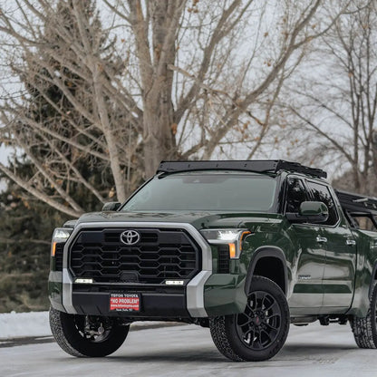 Prinsu 3rd Gen Toyota Tundra CrewMax Prinsu Roof Rack - Panoramic Sunroof Compatible -  Rack-n-Roll