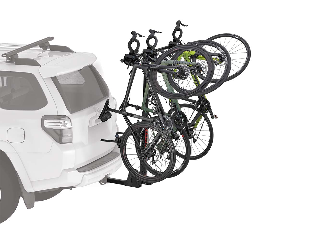 HangTight 4 — 2" Vertical Hitch Bike Rack