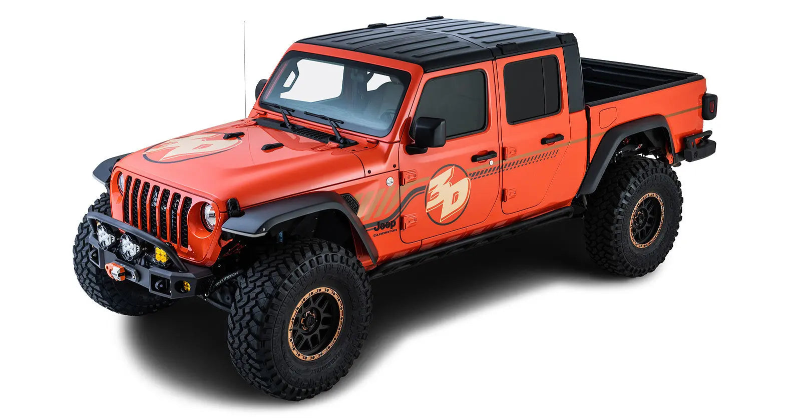 Rhino Rack Backbone Mounting System - Jeep JT Gladiator -  Rack-n-Roll