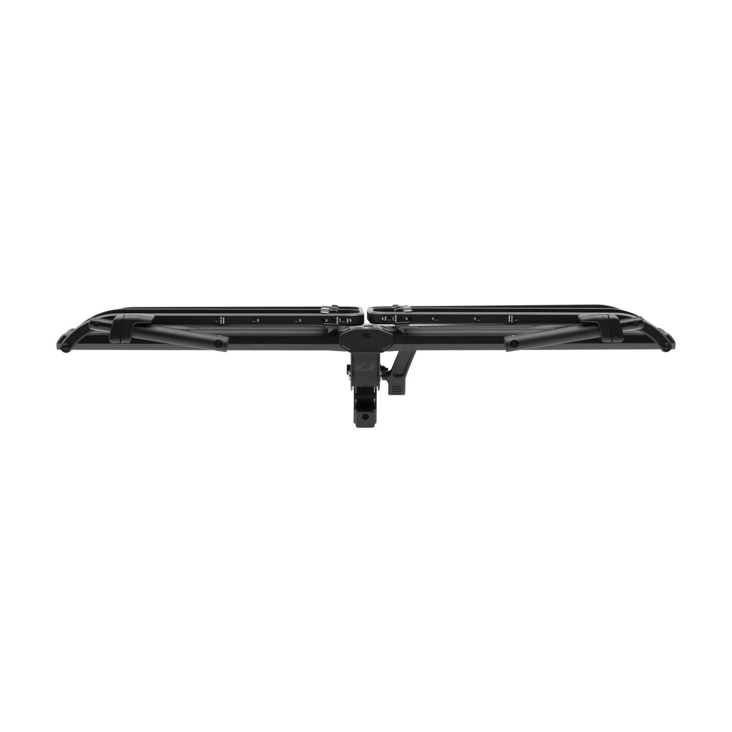 Black Kuat bike rack on a white background
