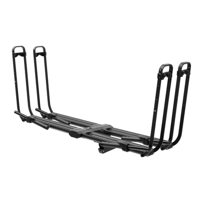 Black Kuat bike rack on a white background