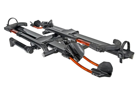Kuat NV 2.0 - 1.25" - 2-Bike Rack - Gray Metallic and Orange Anodize -  Rack-n-Roll