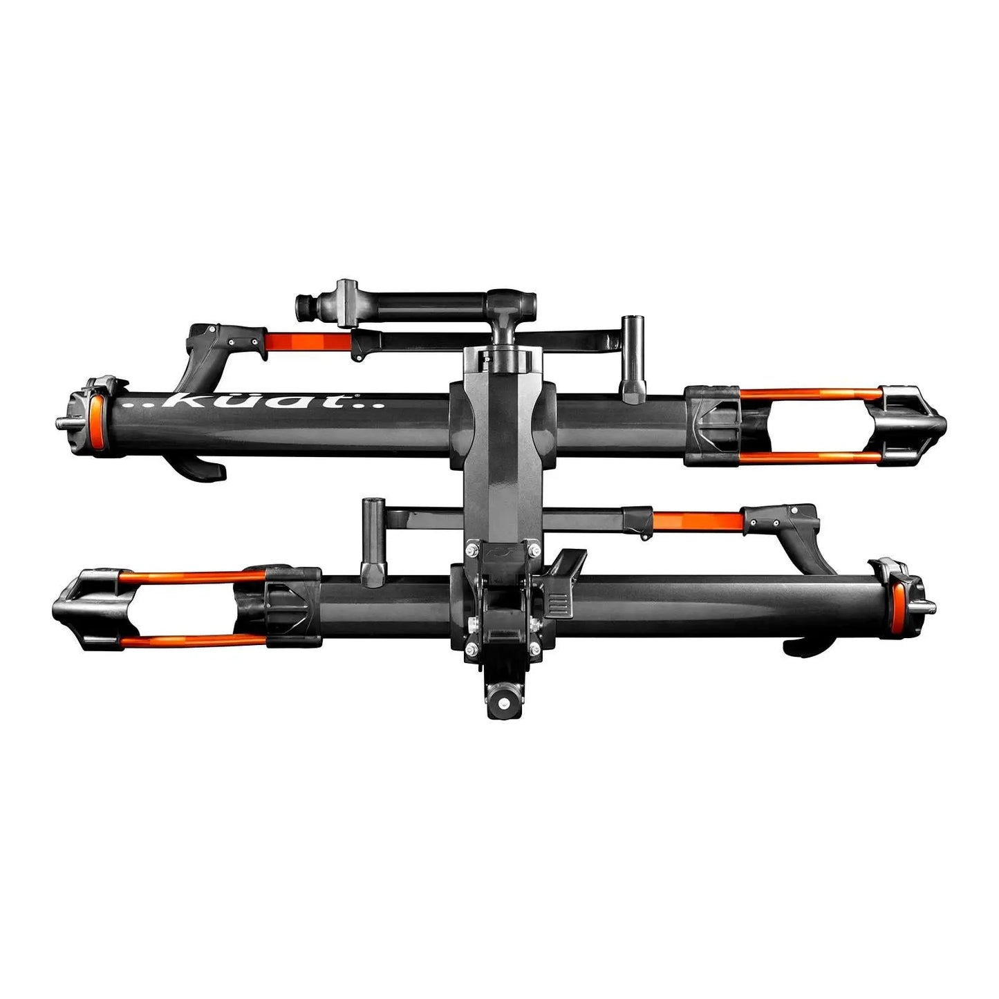 Kuat NV 2.0 - 2" - 2-Bike Rack - Gray Metallic and Orange Anodize -  Rack-n-Roll