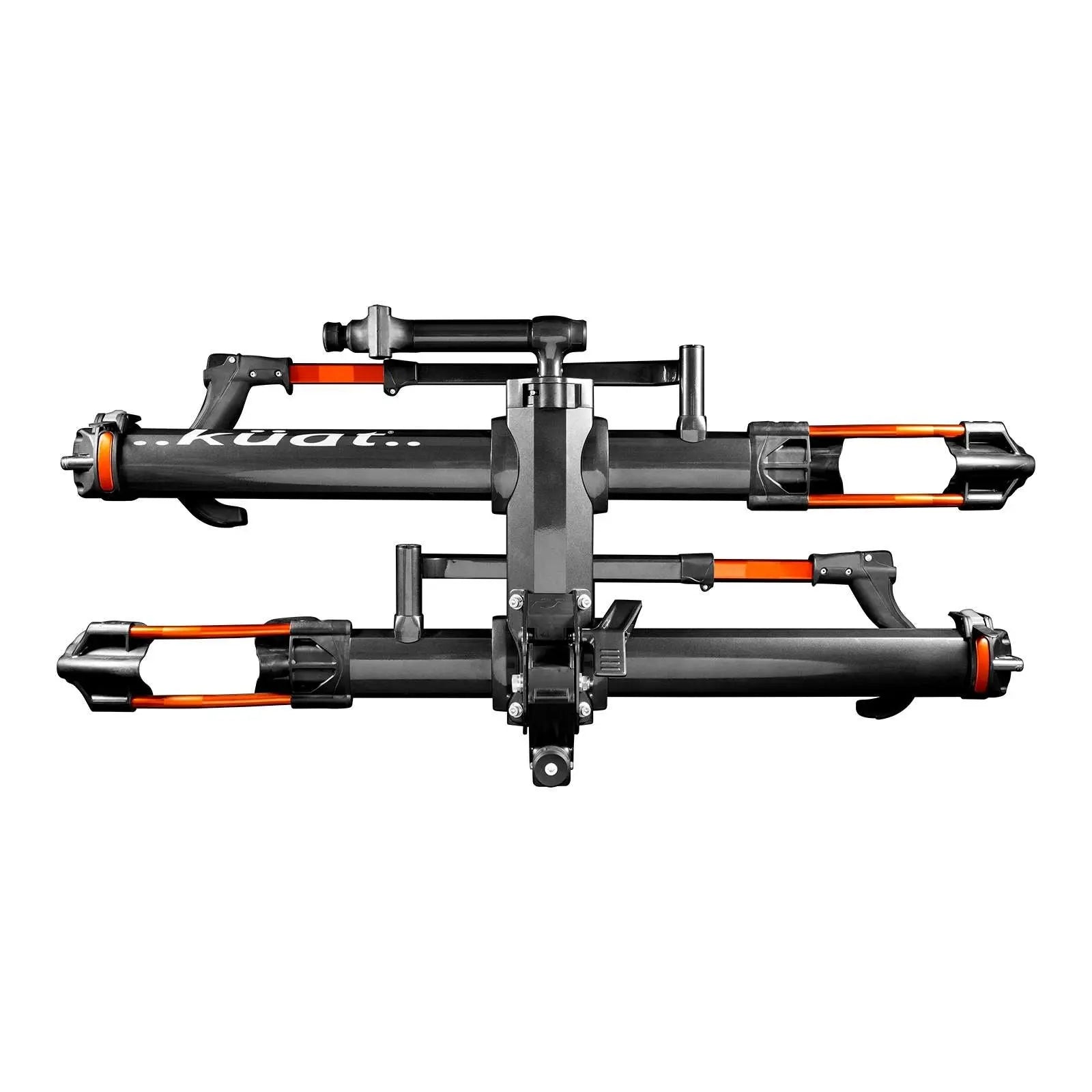 Kuat NV 2.0 - 2" - 2-Bike Rack - Gray Metallic and Orange Anodize -  Rack-n-Roll