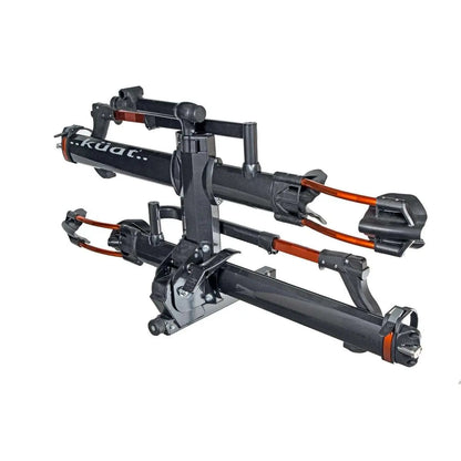 Kuat NV 2.0 - 2" - 2-Bike Rack - Gray Metallic and Orange Anodize -  Rack-n-Roll