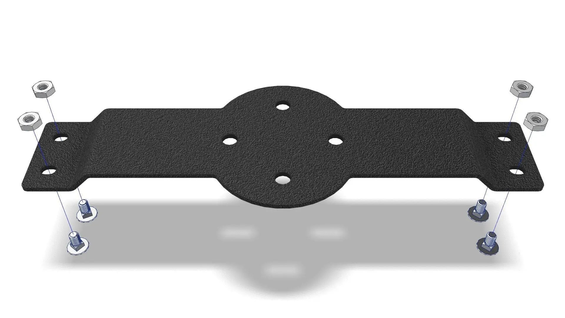 Prinsu Prinsu RotoPax Mount – Dual Crossbar Mount -  Rack-n-Roll