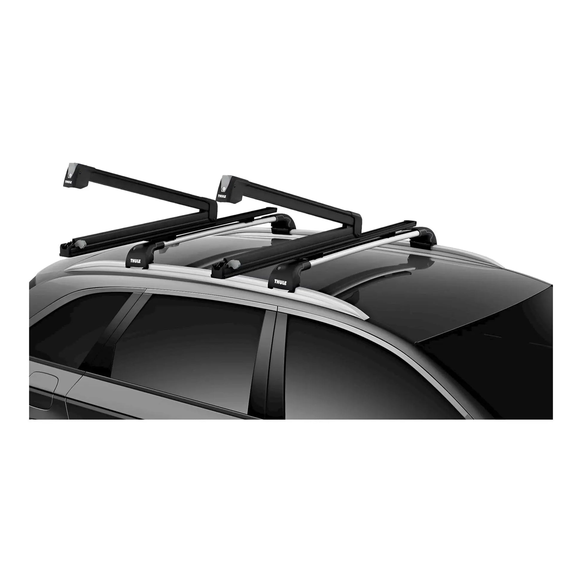 Thule SnowPack Extender | Ski & Snowboard Rack (Black) – Rack-n-Roll Thule SnowPack Extender | Ski & Snowboard Rack (Black) – Rack-n-Roll