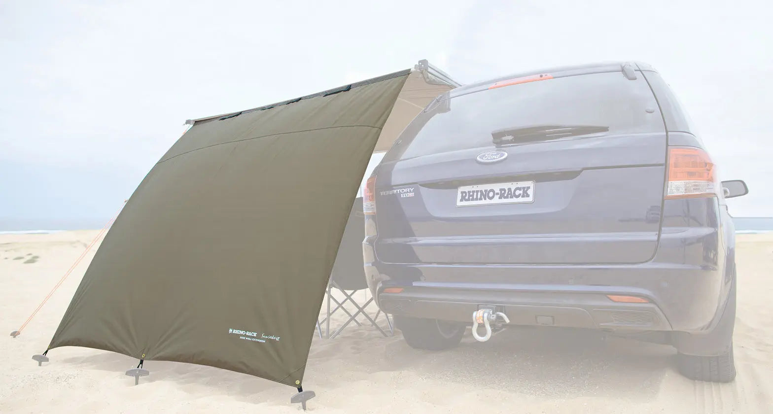 Rhino Rack Sunseeker Awning Side Wall -  Rack-n-Roll