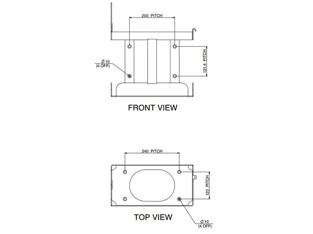Front Runner Vertical Jerry Can Holder -  Rack-n-Roll