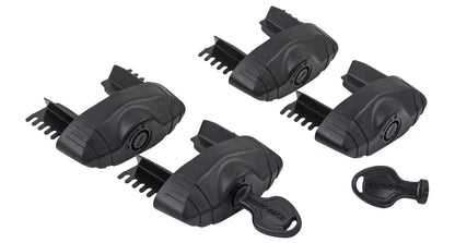 Rhino Rack Vortex Secure Core Locking End Caps (x4) -  Rack-n-Roll