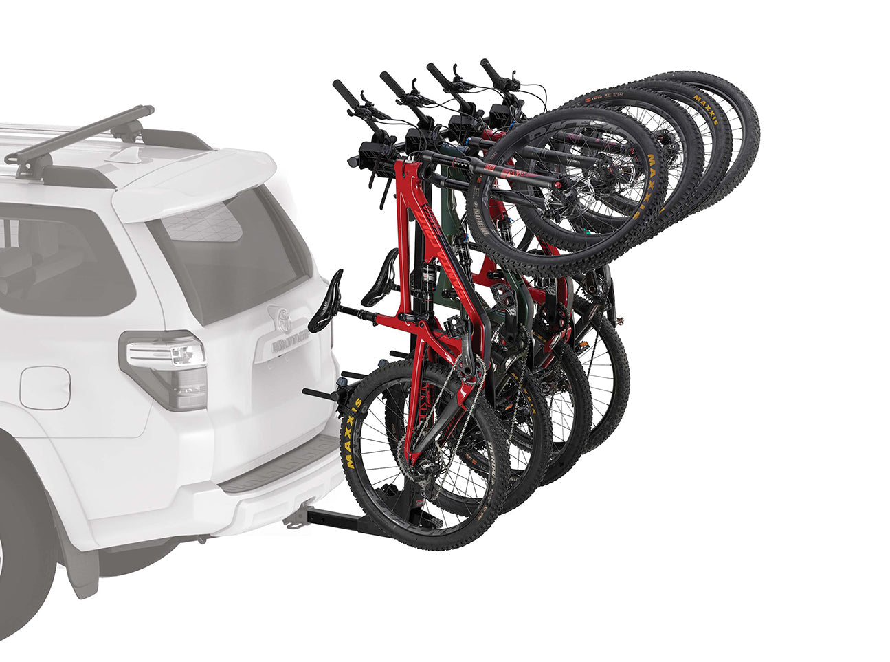 HangTight 4 — 2" Vertical Hitch Bike Rack